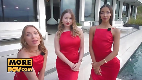 Hot blondeif mouthfuls and cum in her mouth