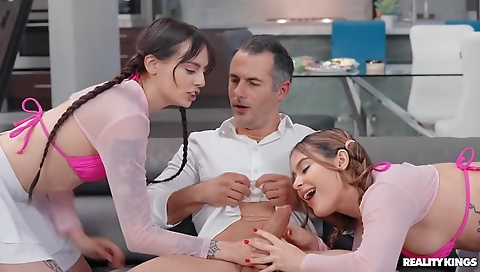 Hotest pornstar eating in best facial, hd porn scene