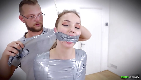 Sexy young blonde gets her pussy pounded