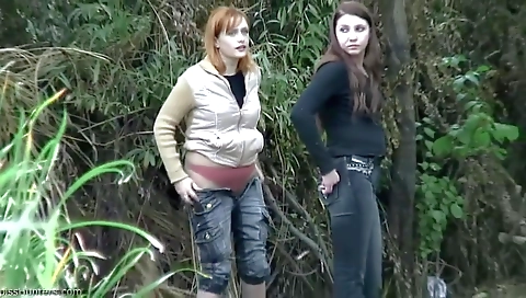 Masked tranny fucked by her huge cock