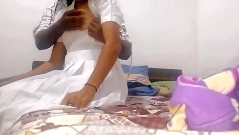 Masked slut gets fucked by two men