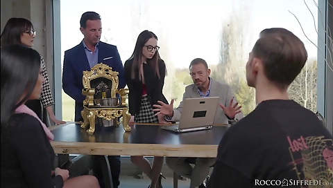 Mya and step dad's college friend